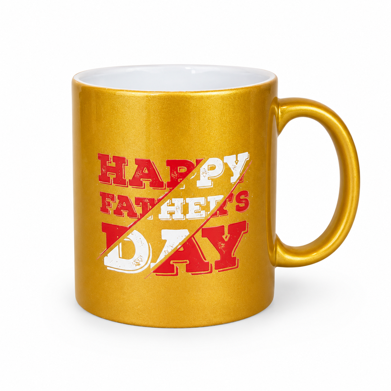 Golden Happy Father’s Day Mug