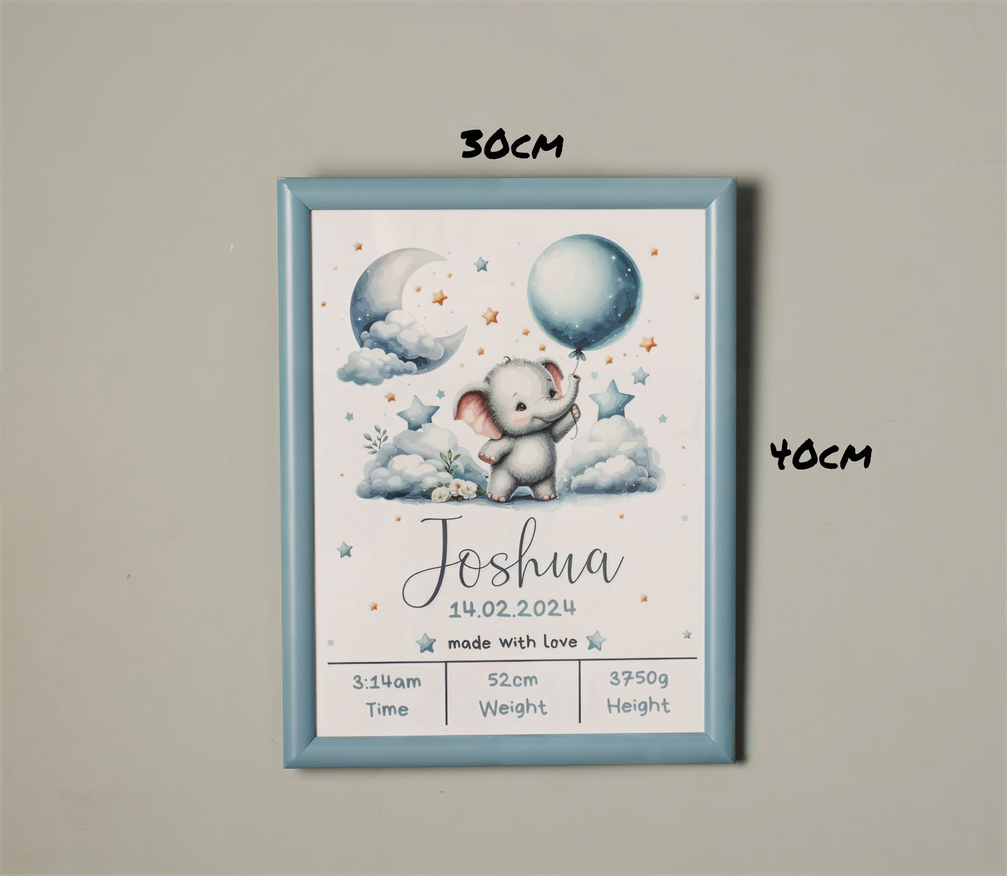 Personalized Baby Gifts That Melt Hearts (Blue)