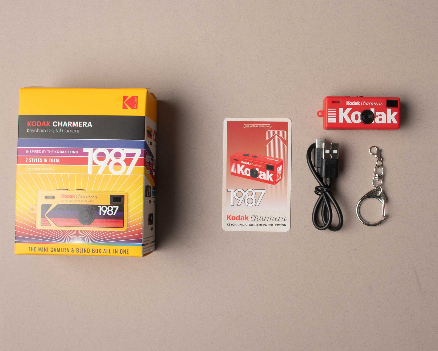 Kodak Charmera Instant Camera (Red)