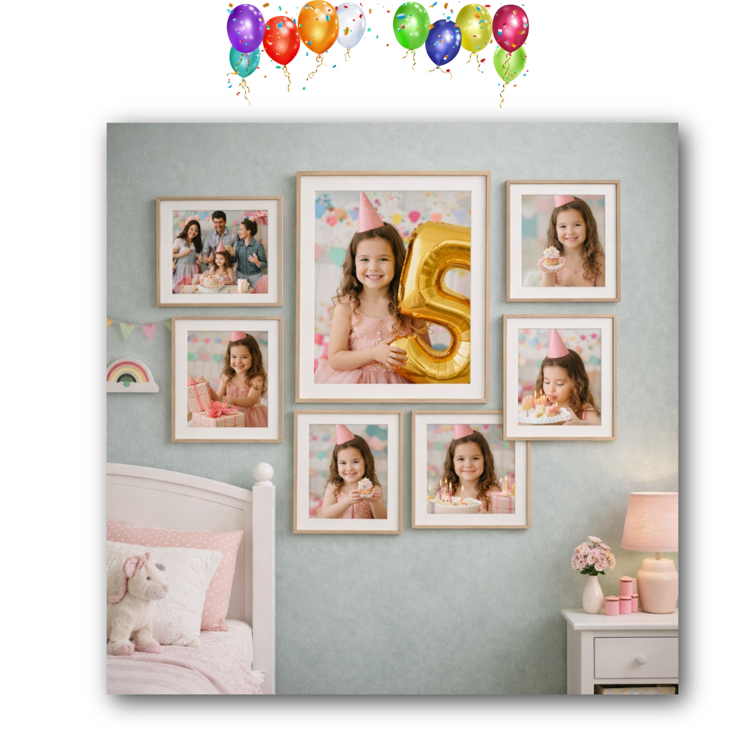 Wall Layout (Kids Birthdays)