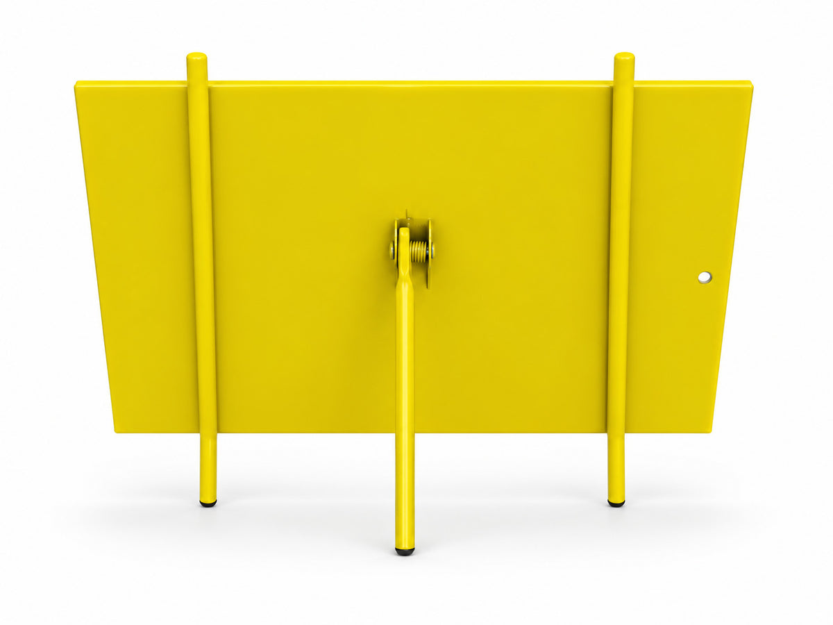Yellow Metal Easel Photo Frame