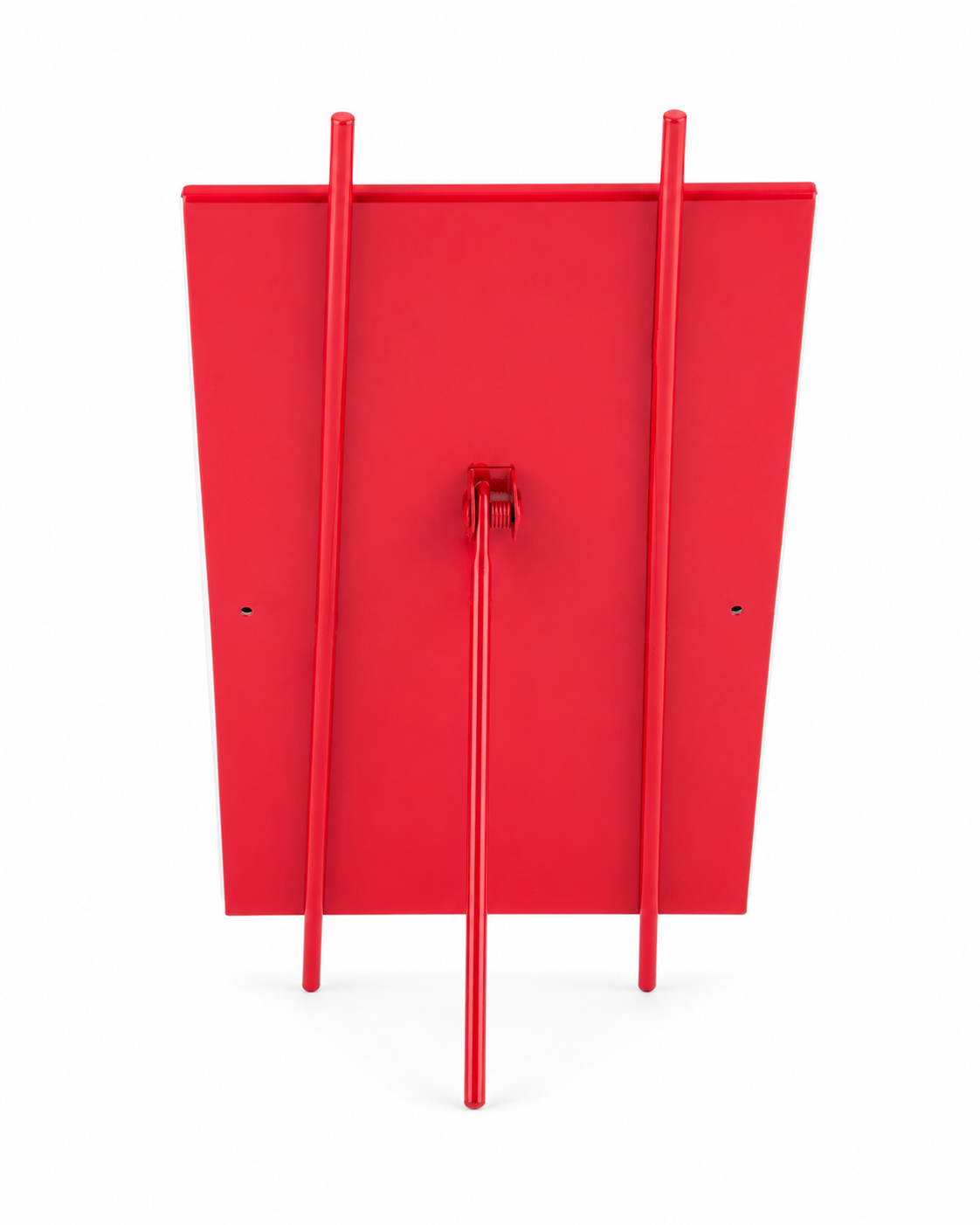Red Metal Easel Photo Frame