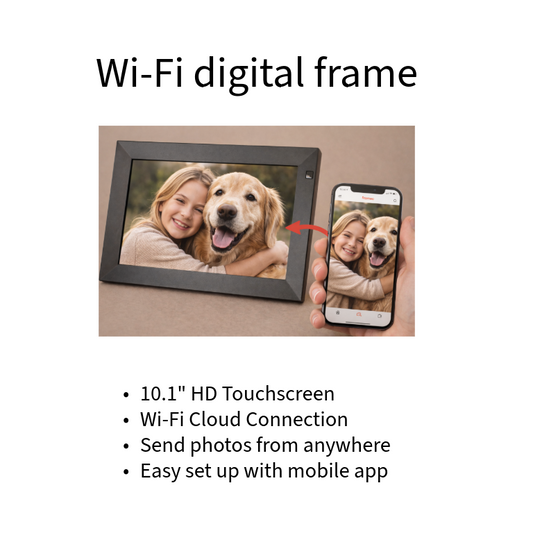 10.1” Smart Wi-Fi Digital Frame