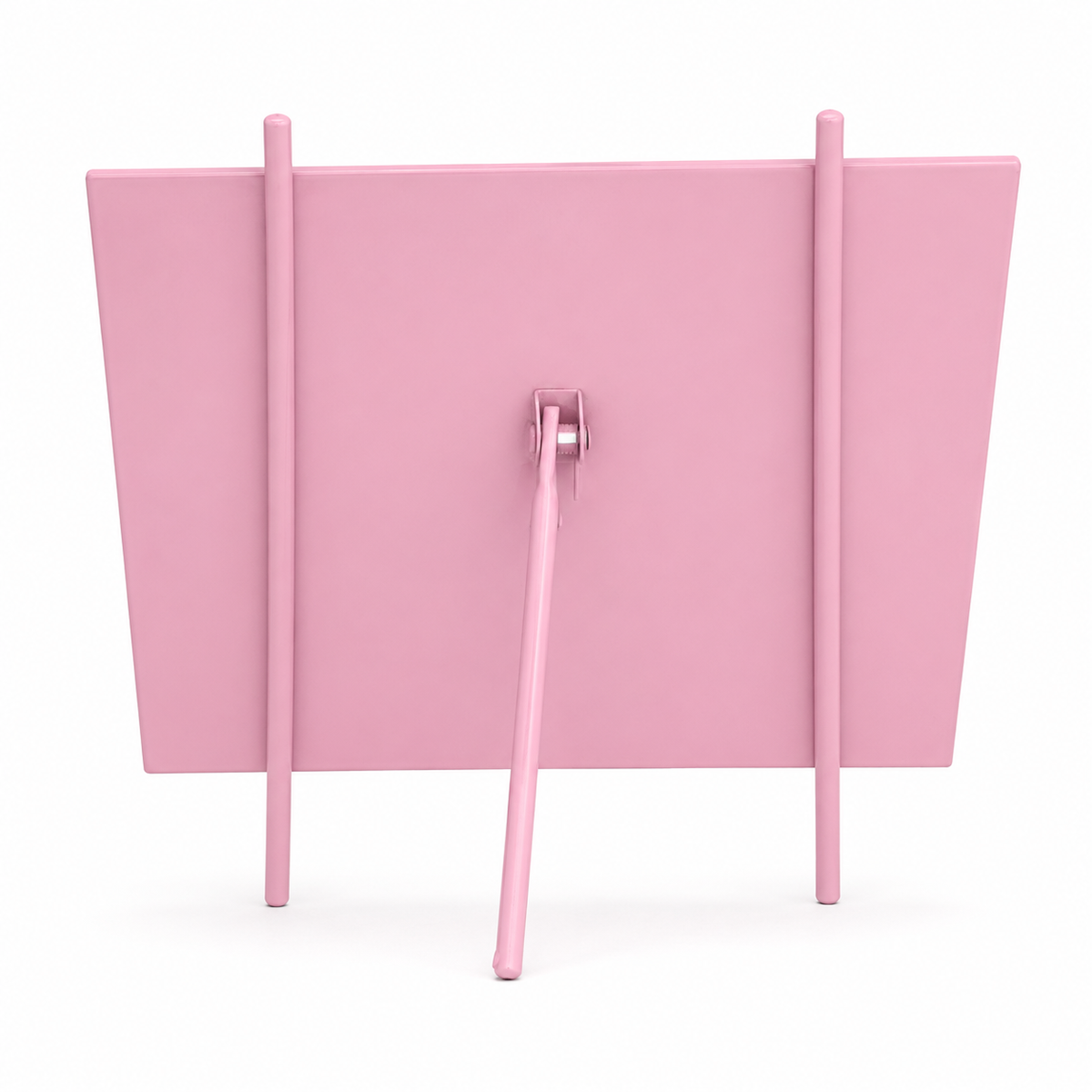 Pink Metal Easel Photo Frame