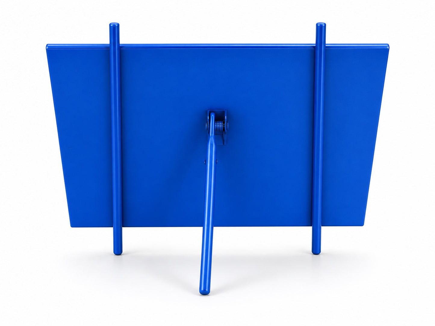 Blue Metal Easel Photo Frame