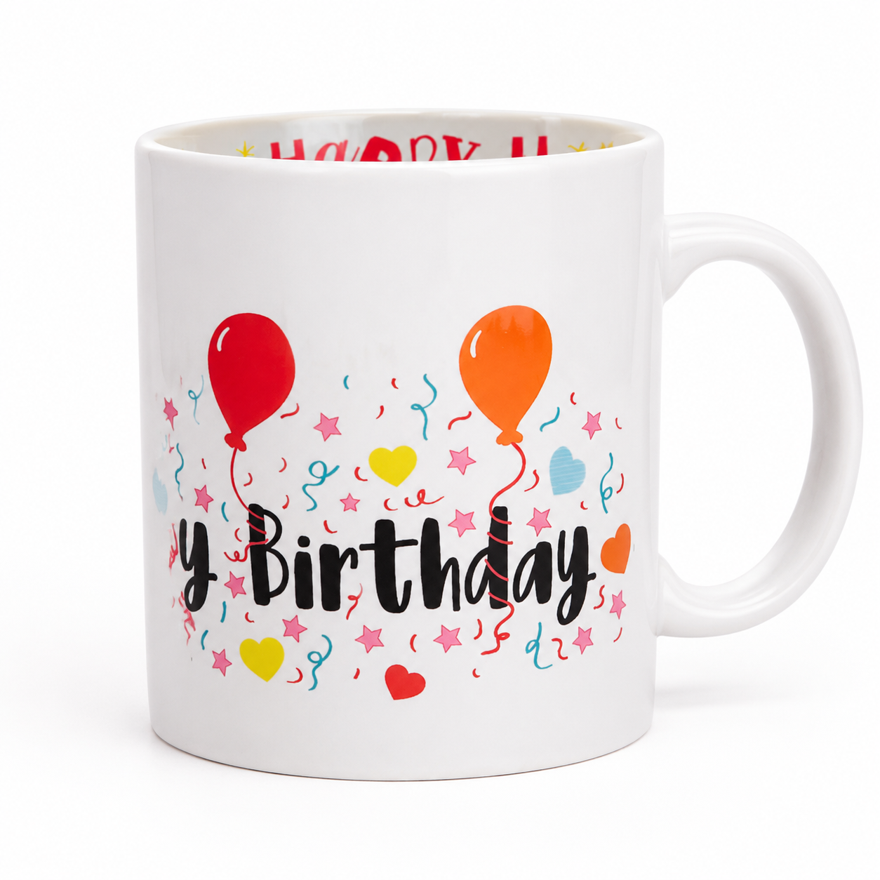 Colourful Happy Birthday Celebration Mug