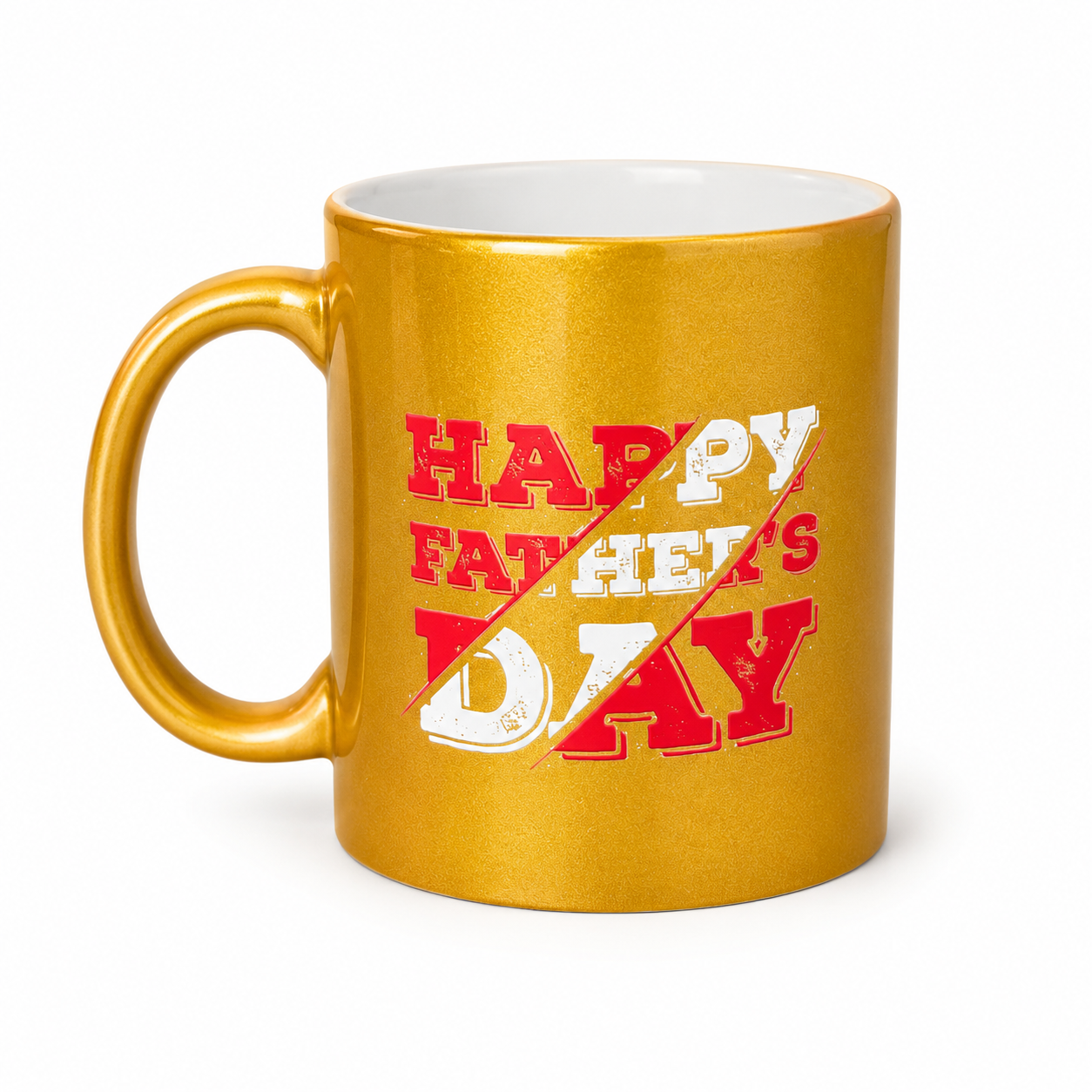 Golden Happy Father’s Day Mug