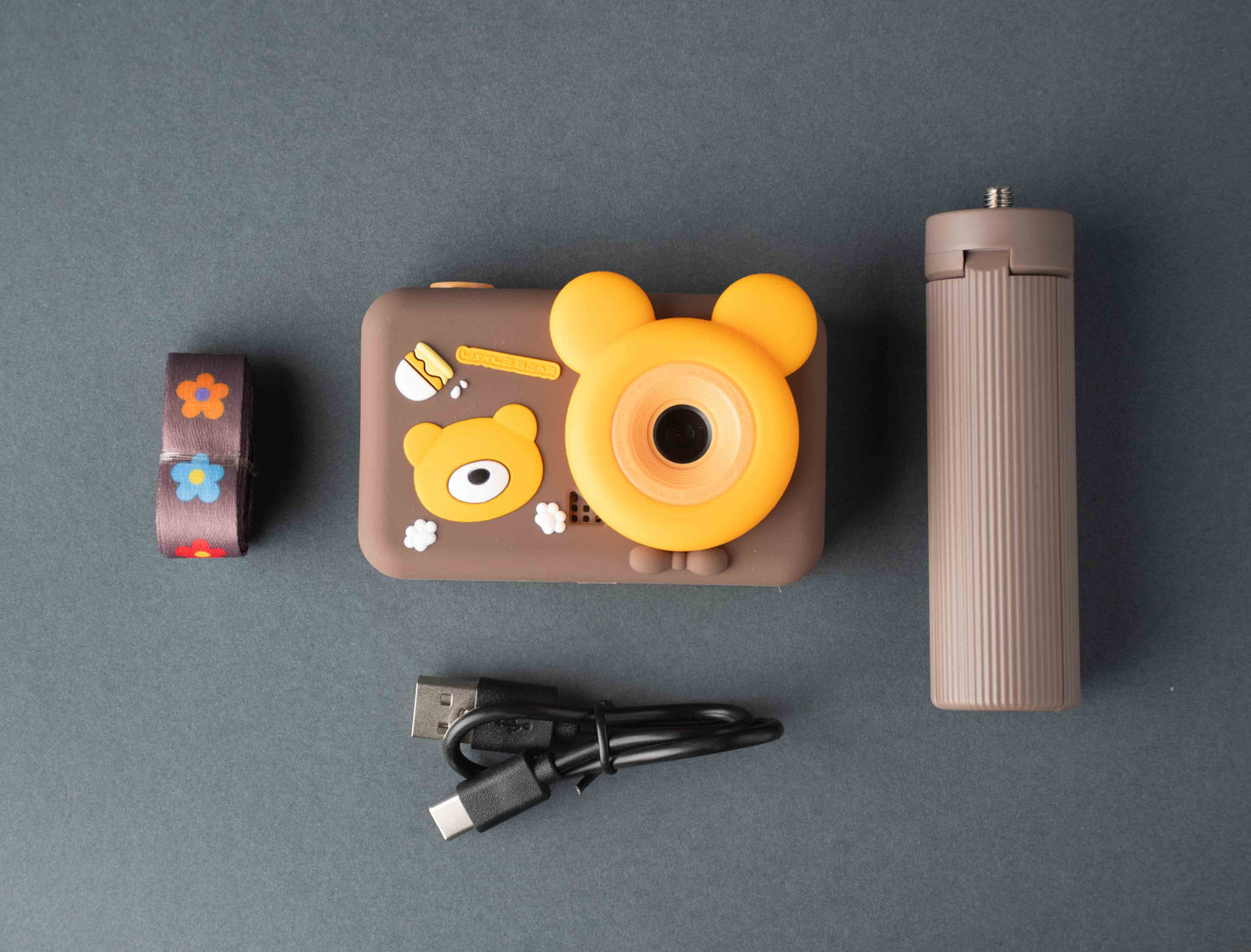 Digital Camera for Children (Teddy Bear theme + tripod)