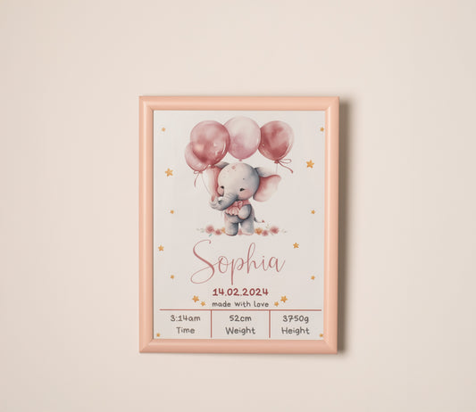 Personalized Baby Gifts That Melt Hearts (Pink)