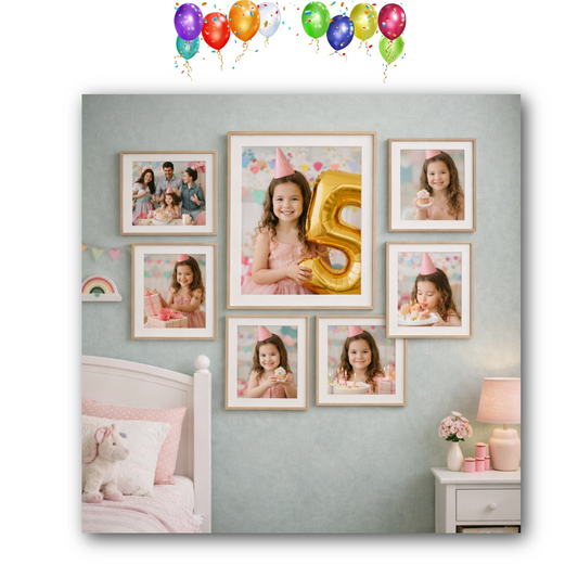 Wall Layout (Kids Birthdays)
