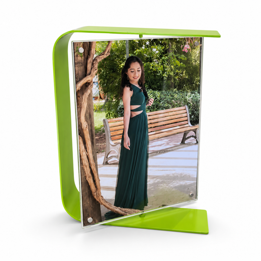 Personalised Double-Sided Metal Photo Frame