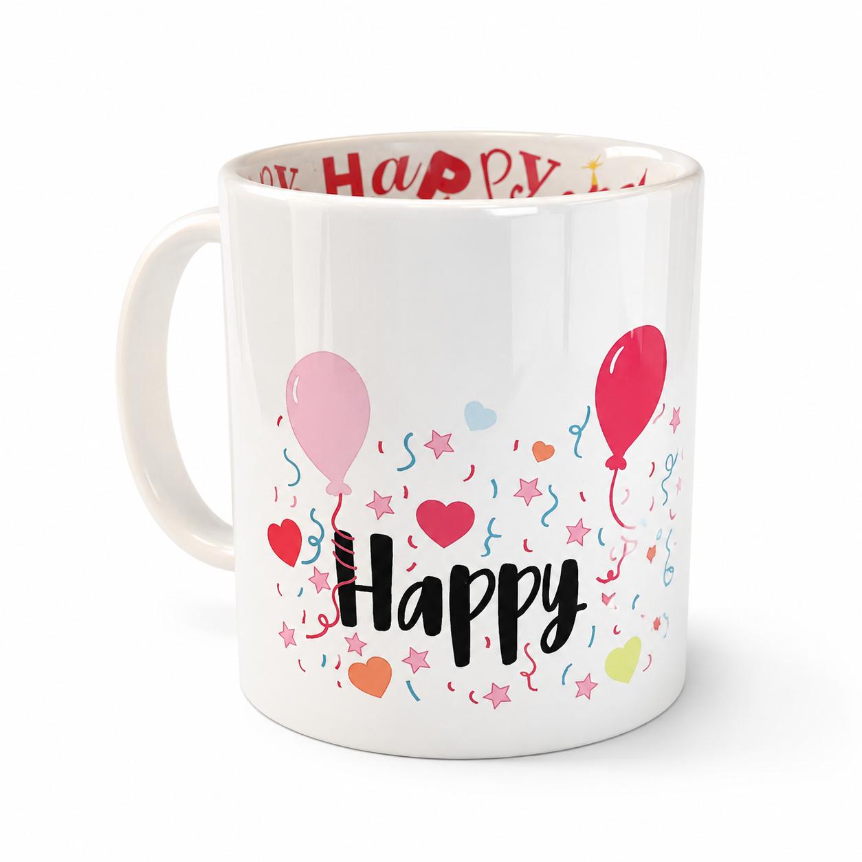 Colourful Happy Birthday Celebration Mug
