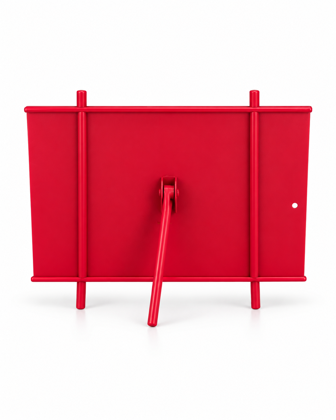 Red Metal Easel Photo Frame